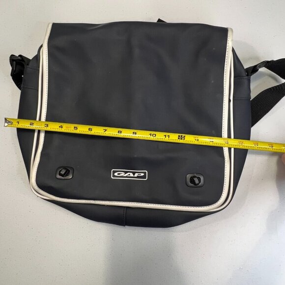 Gap Vintage Messenger and Tote Bags Navy White School Travel Work Laptop Y2K VTG - Picture 14 of 14